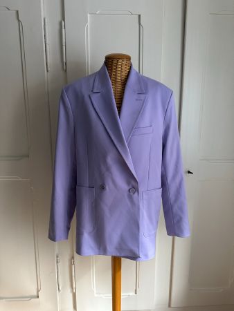 BERSHKA - Longblazer lila S