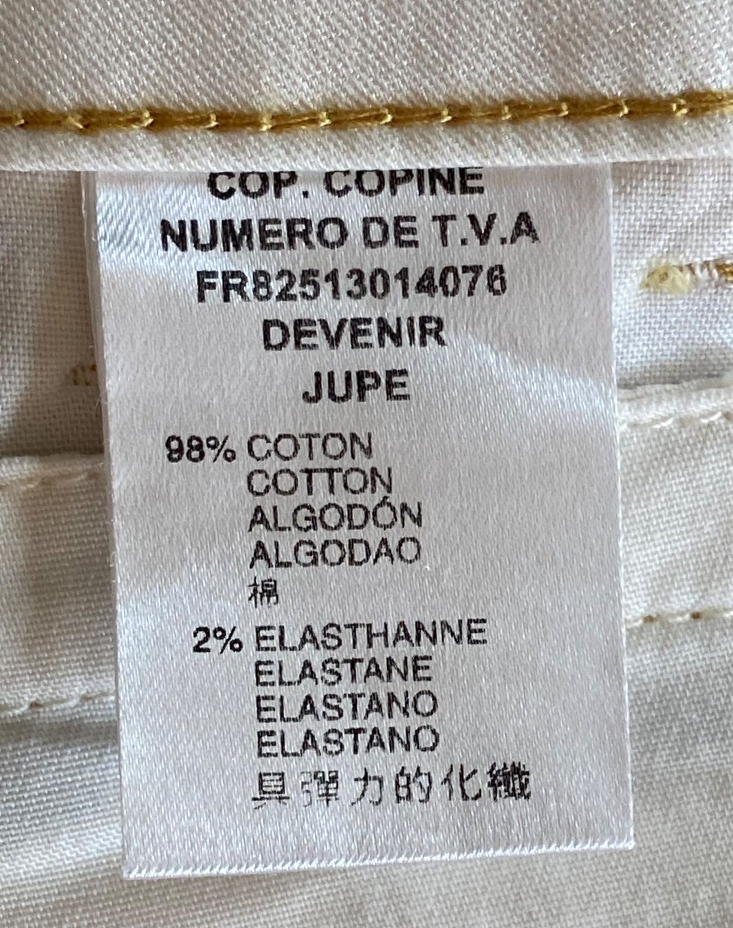 Röcke: COP COPINE Jupe blanche t. 40 - NEUVE – Neu (gemäss Beschreibung) aus Genève von kik_8jd6 3