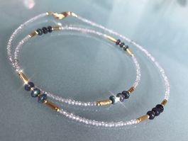 Wunderschöner blauer Feueropal 925 S.