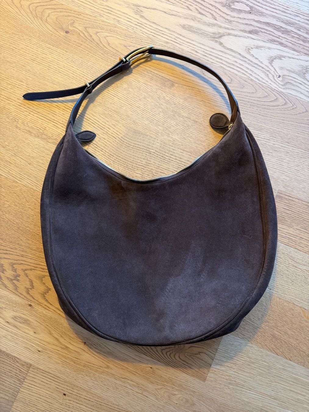 Borse da donna: Liffner Moon Hobo / Dark Brown Suede / Handtasche – Usato da Basel venduto da Xaendi 2