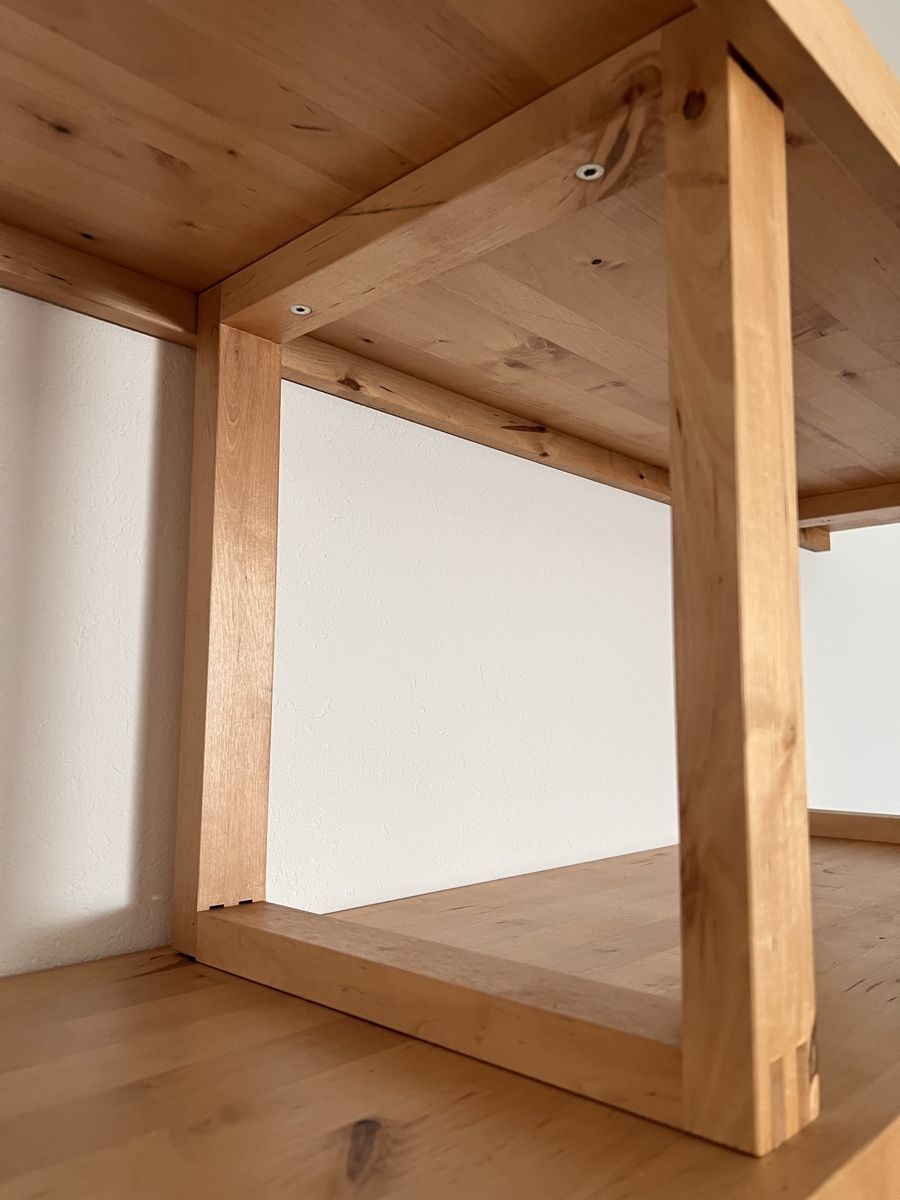 Regale: Massives Holzregal – Neu (gemäss Beschreibung) aus Elgg von Batigol_9 2
