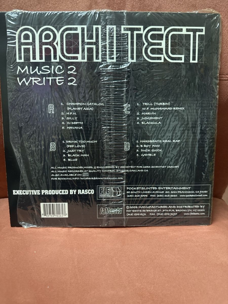 Dischi in vinile: Vinyle Architect - Music 2 Write 2, Dj Series Vol.3 - Rare – Usato da Seigneux venduto da 1525Nas 1