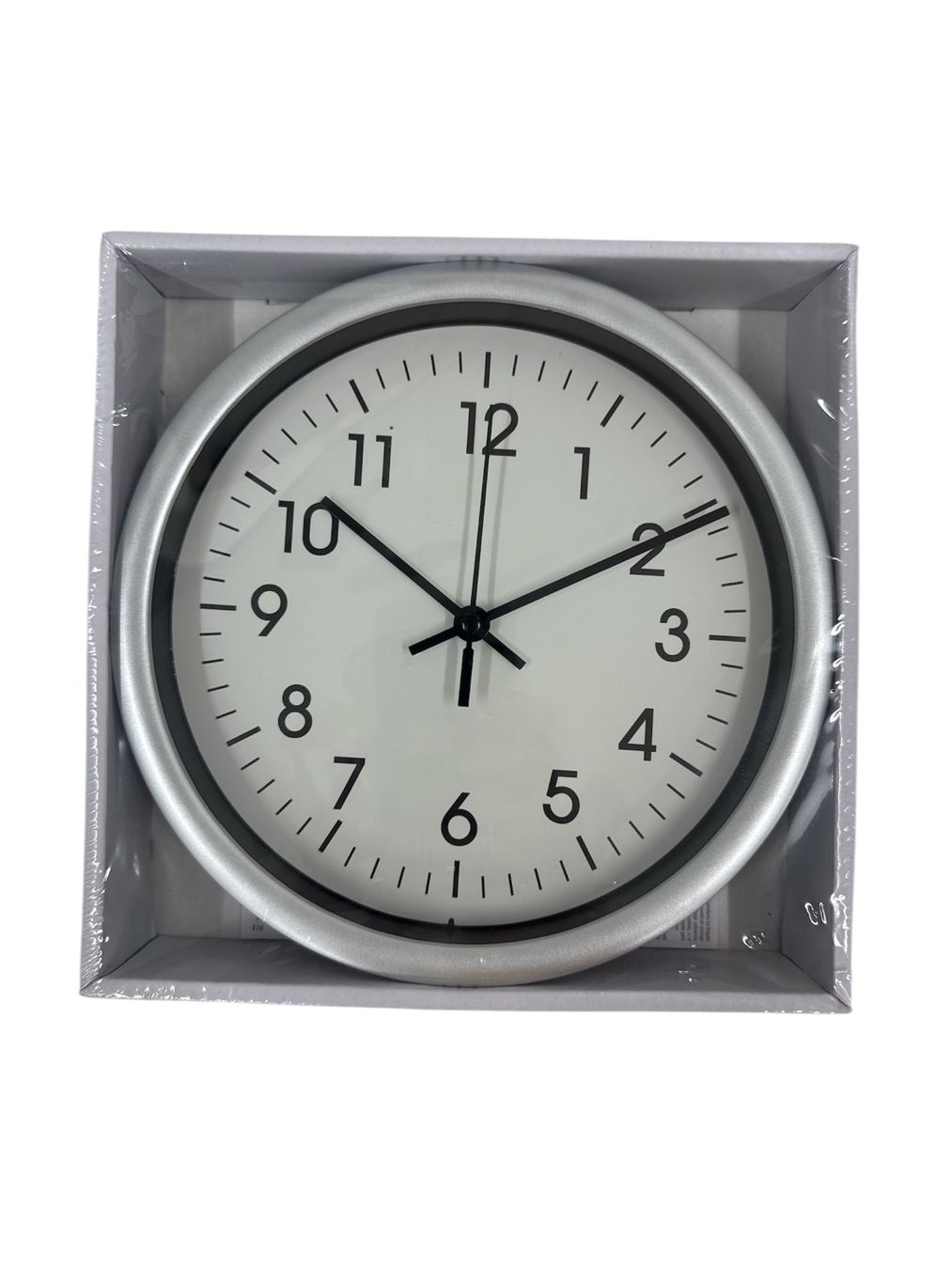 Orologi: Quarz Wanduhr 20 cm silber – Nuovo e nell'imballaggio originale da Oensingen venduto da Liquidations-Shop