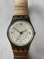 Montre Swatch Vintage Bracelet Doré Unisexe 90s