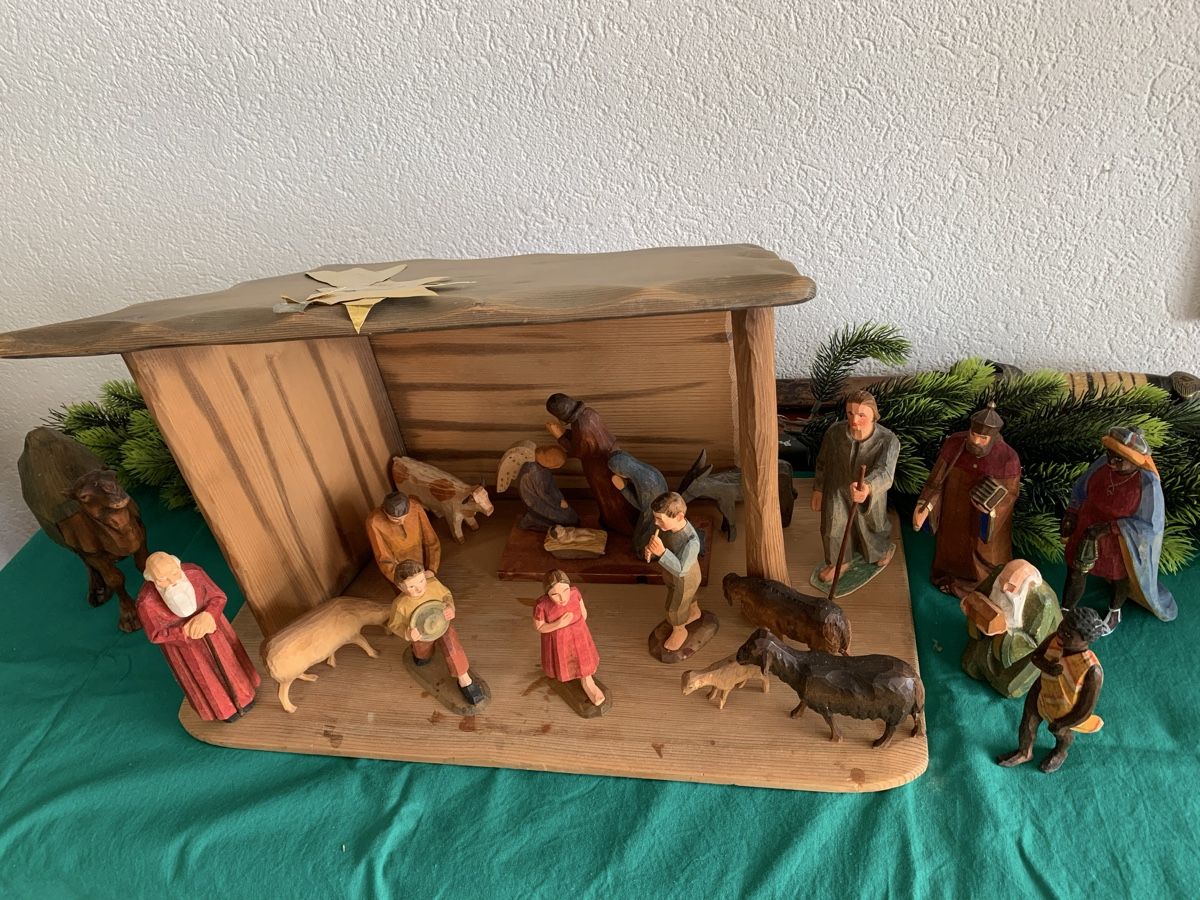 Figuren: Komplette Weihnachtskrippe Hugler Brienz 22 teilig  – Gebraucht aus Rothrist von Oddymanliane 6