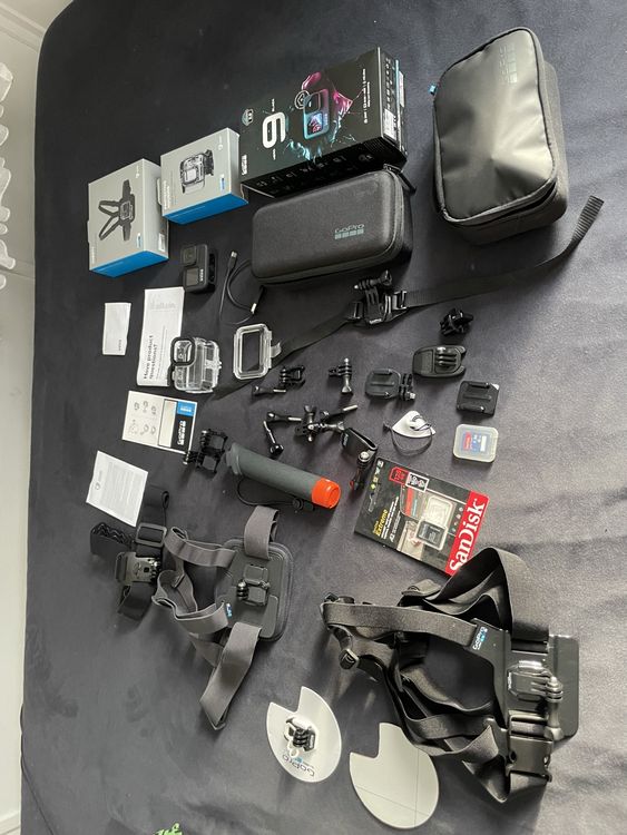 Go Pro 9 Hero mit viel Zubehör | Kaufen auf Ricardo