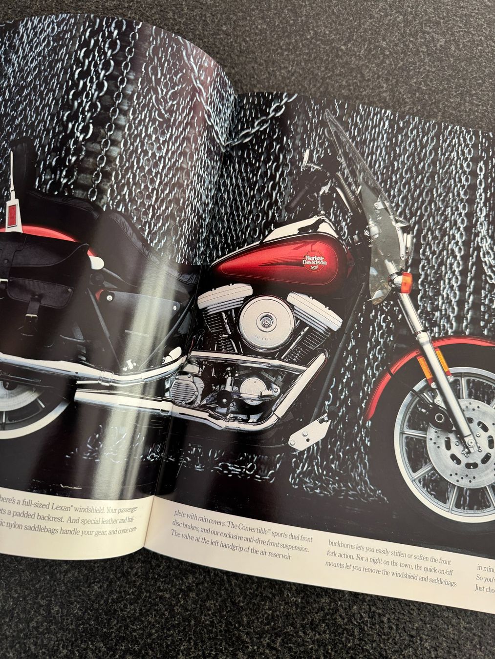 Documenti: Harley-Davidson Prospekt, Katalog, Broschüre 1990 – Usato da Niederhasli venduto da Berno 3