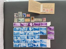 Diverse antike Marken/ Vignetten / Stempelmarken ab 1921