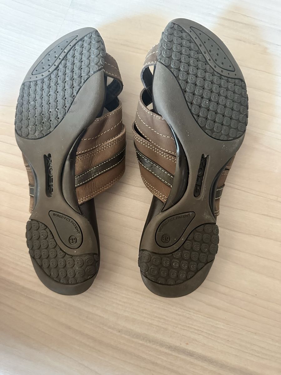 Geox Damenschuhe: Sandale GEOX Leder braun Grösse 39 – Gebraucht aus Steckborn von smilla70 2