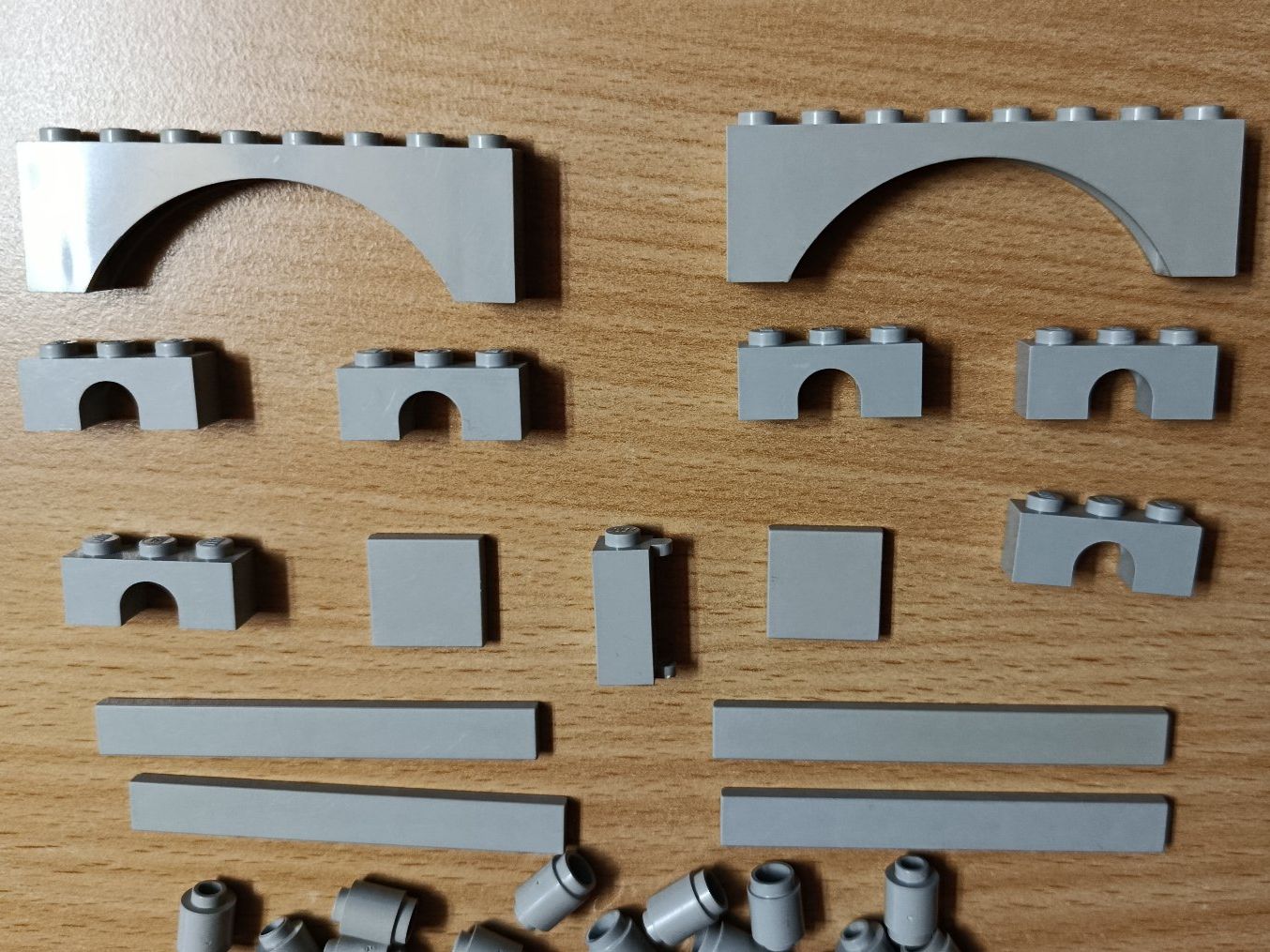 Lego Kit di costruzioni: LEGO Castle - diverse Teile (alt-hellgrau) – Usato da Muhen venduto da Legoholic 2