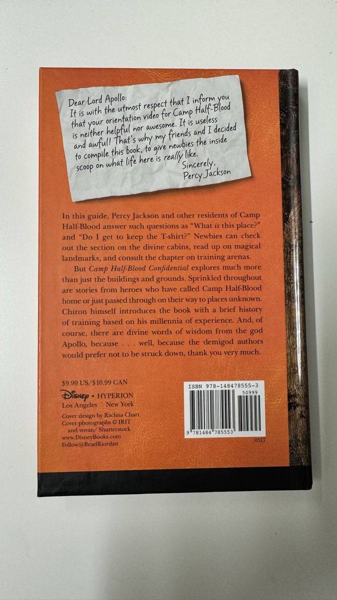 Libri: Camp Half-Blood Confidential Book – Nuovo (secondo la descrizione) da Oberägeri venduto da rsi_h6fc 1