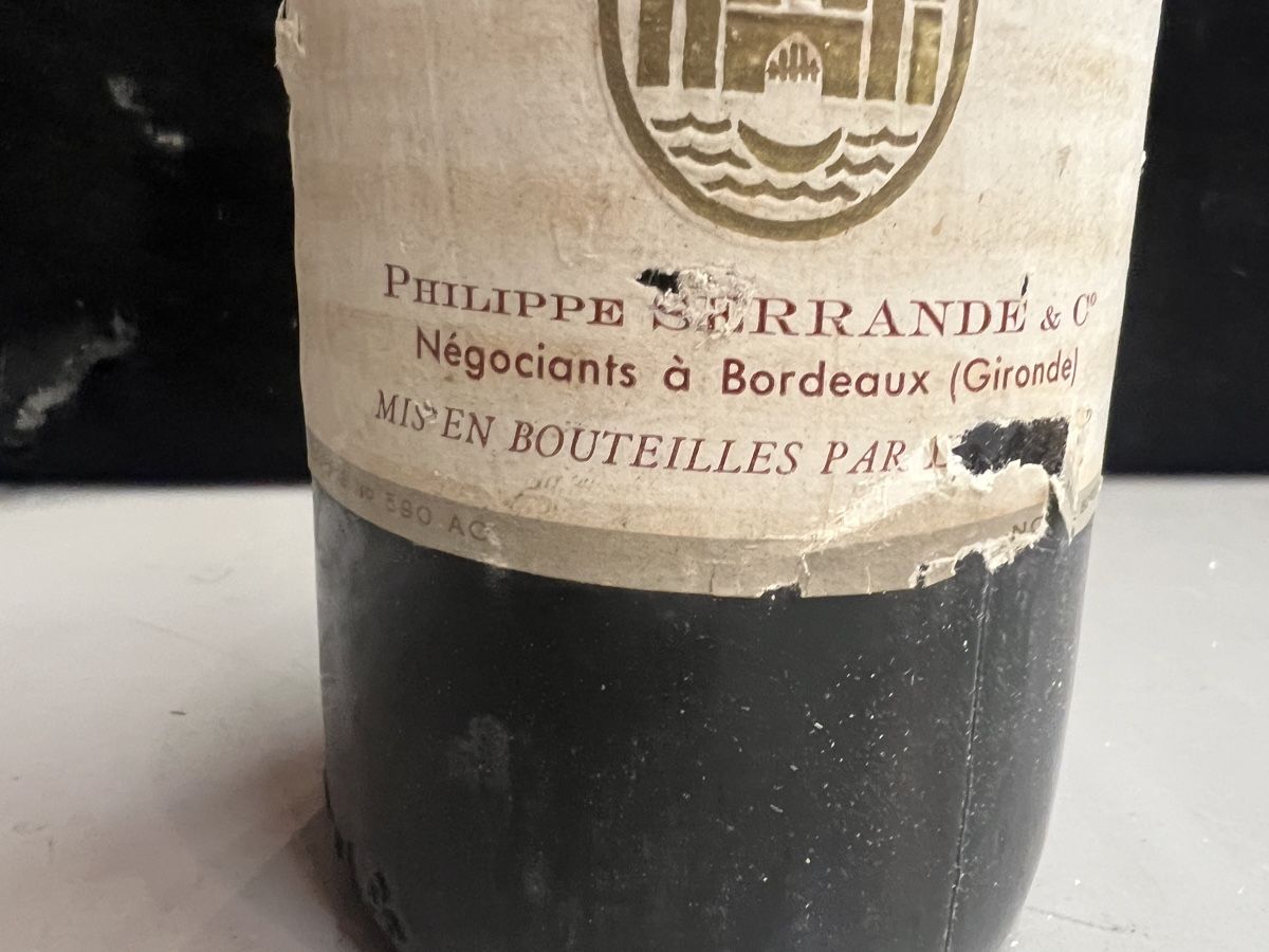 Wein: CHÂTEAU CANTELOUP 1969 SAINT-ESTÈPHE – Neu (gemäss Beschreibung) aus Genève von Leboucheoreilles 4