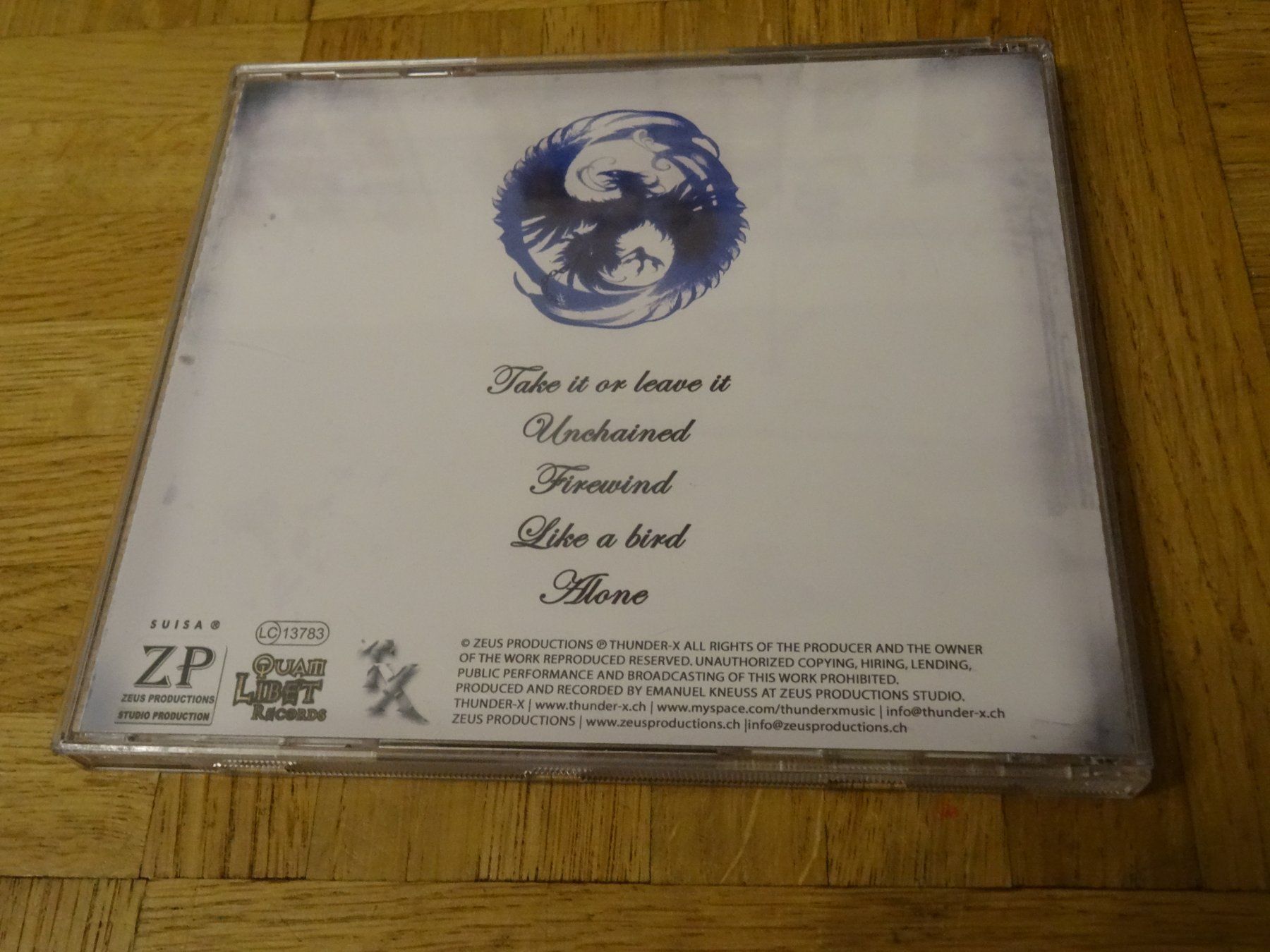 CDs: Thunder-X CD - Firewind - Unchained - – Gebraucht aus Olten von Disc-Ausverkauf 1