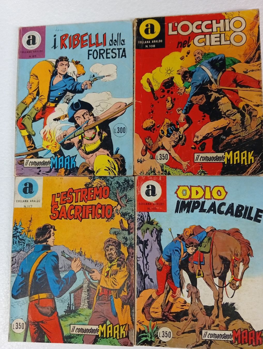 Comics: Comics -fumetti: Comandante Mark collana Araldo – Gebraucht aus Bodio TI von djsep61