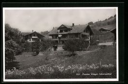 AK Scharnachtal, Pension Wenger, 1944