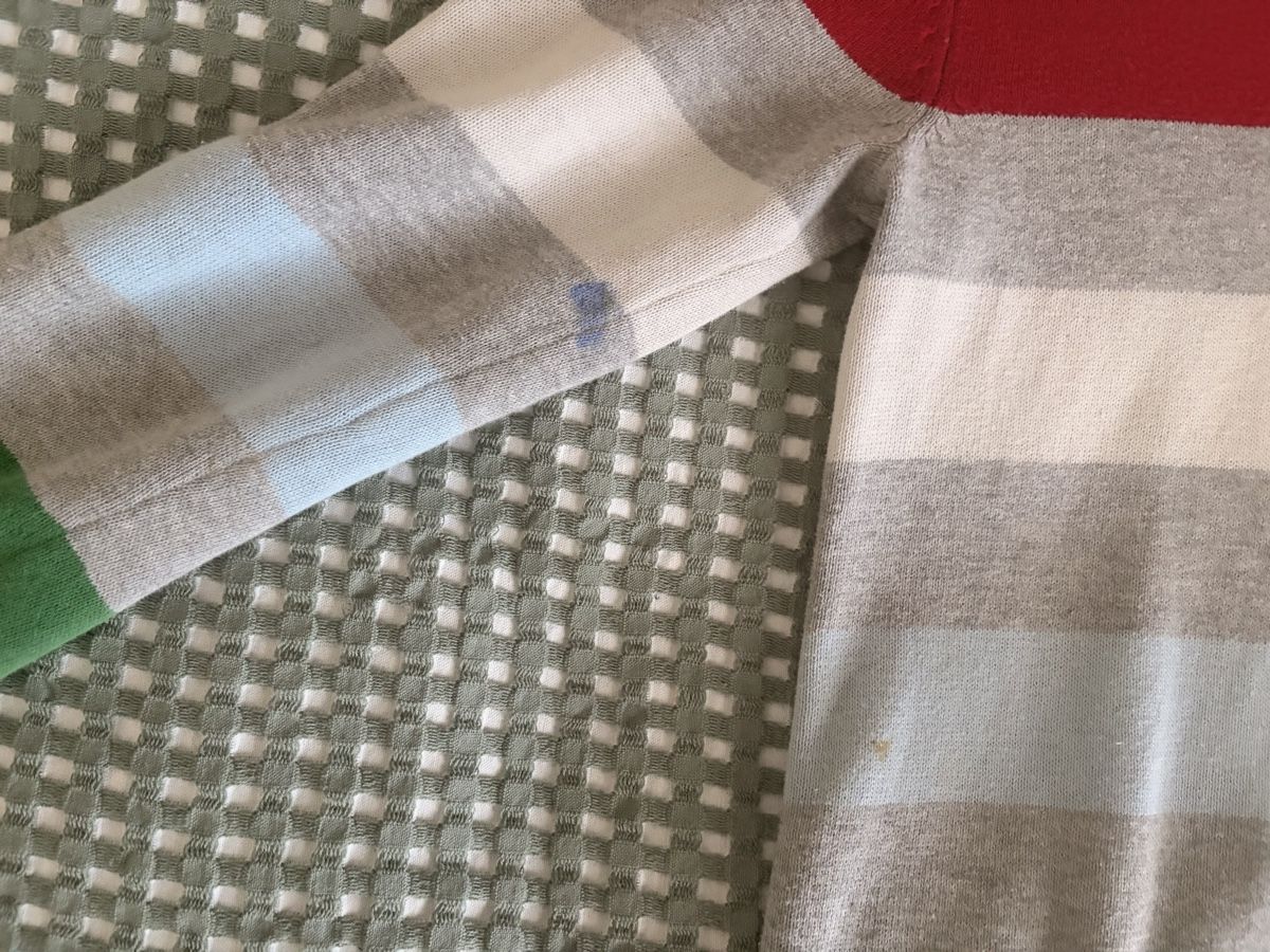 H&M Maglioni & Felpe: H&M Pullover, Gr. 122/128 gestreift  – Usato da Thun venduto da Spiga-Wenger 2