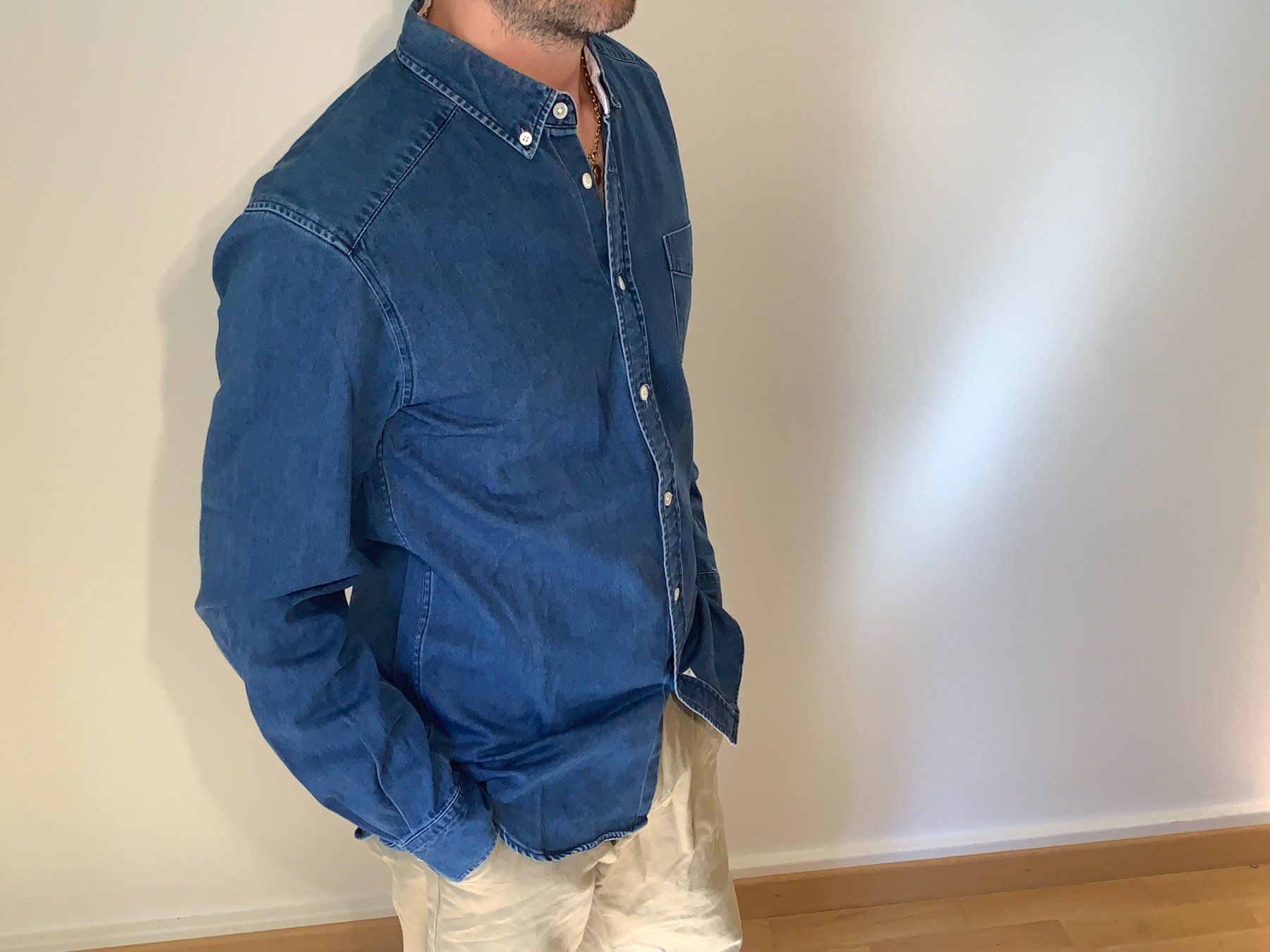 Hemden: Assembly Label Jeanshemd Button-Down, Grösse M – Gebraucht aus Zürich von lor_s6l8 7