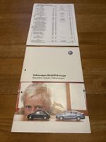 VW Modellfahrzeuge 2006 Prospekt, Rarität für Sammler!