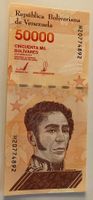 Venezuela 50‘000 Bolivares 2019 Neuwertig