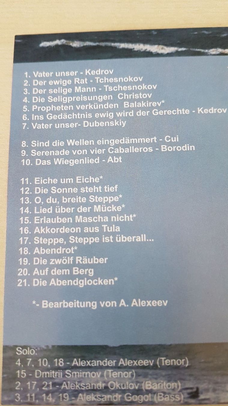 CD: Klassik CD's Eremitage und Bach – Usato da Zürich venduto da Agios 1