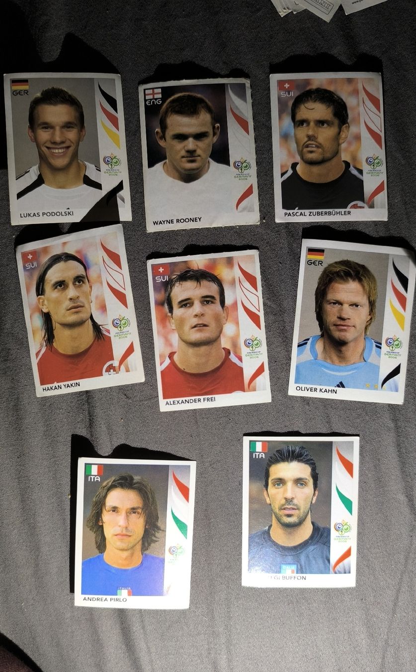 Panini Sammelbilder & Trading cards: Panini WM 2006 Sammlung, stars & Glitzer-Wapp – Neu (gemäss Beschreibung) aus Ossingen von kro_nrz6