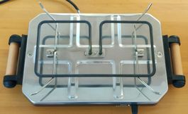 Raclette-Set MioStar Grill Pfännchen Spachtel für 6-10 Pers.