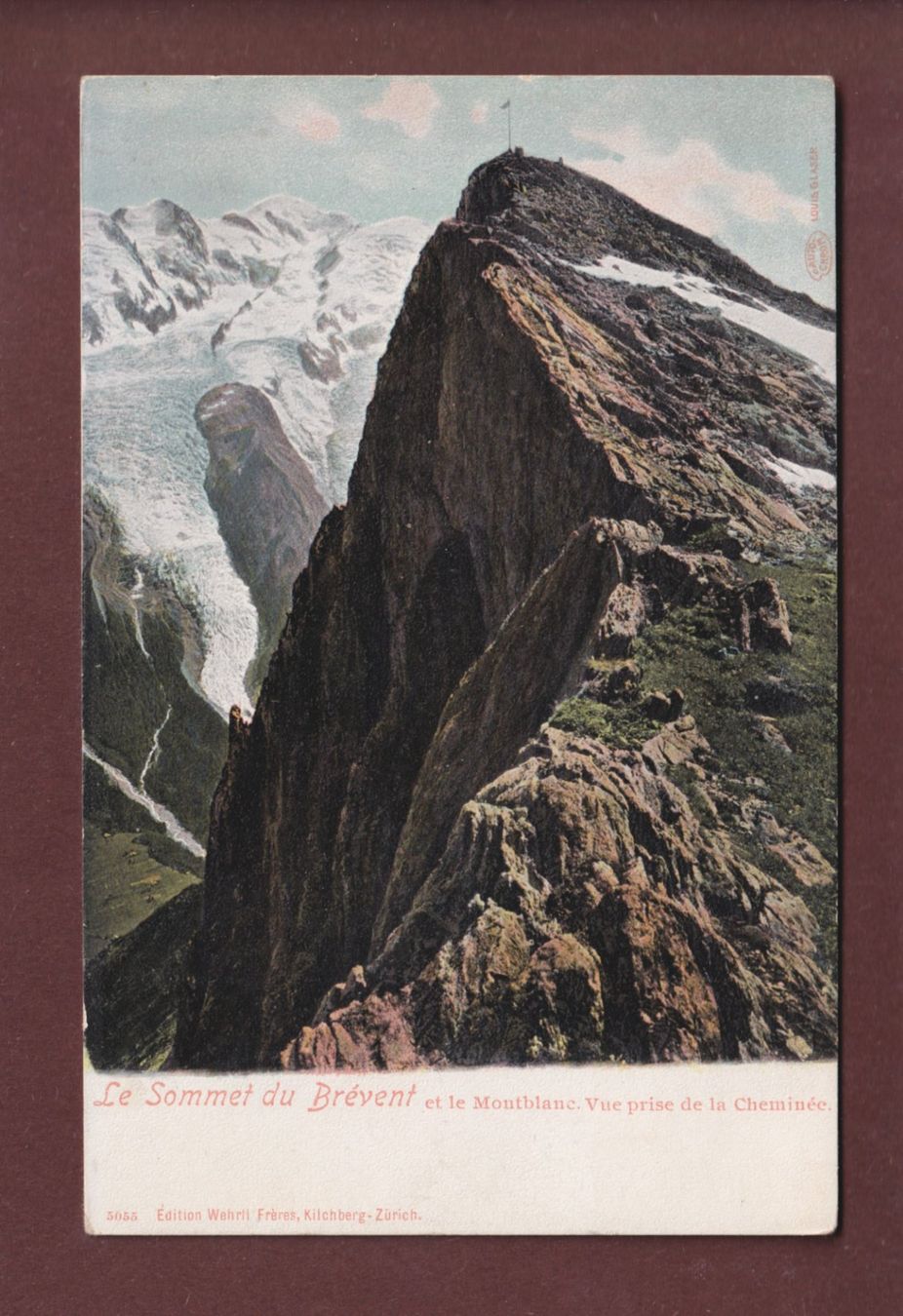 Cartoline postali: Sommet du BREVENT – Usato da Pully venduto da nicecards