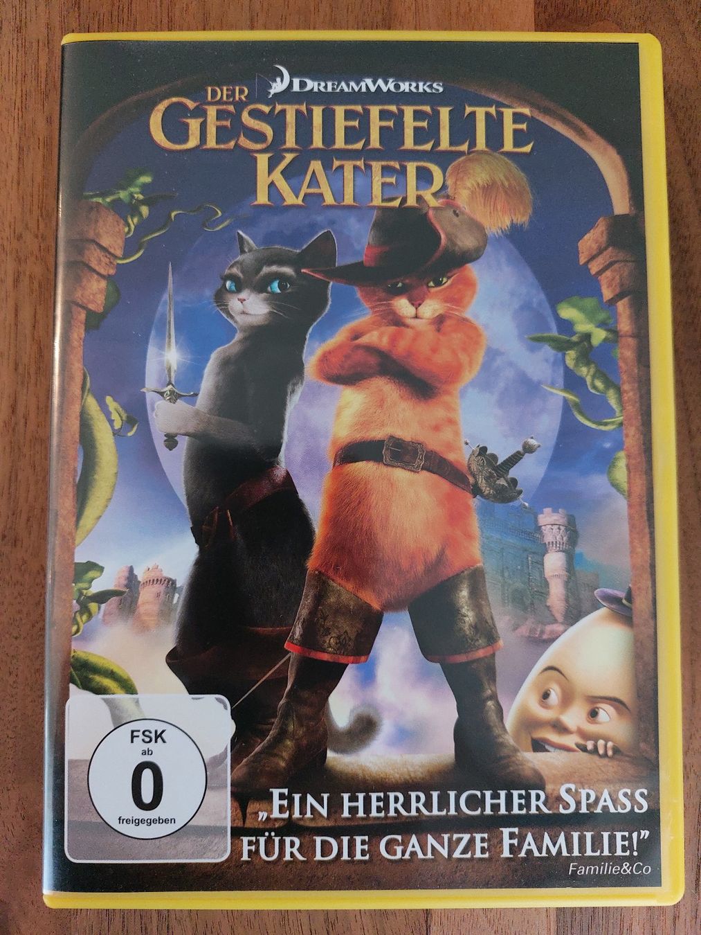 Tutti i DVDs: DVD - Der gestiefelte Kater – Usato da Rheinfelden venduto da FilmAuktion