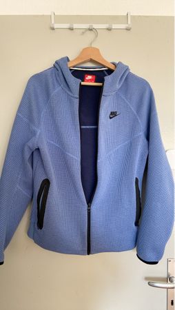 Sweat/veste Nike Tech Fleece bleu, bon état - taille XL