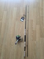 ABU GARCIA RUTE ROLLE +GEFLOCHTENE SCHNUR👍👍👍 EGLI FORELLE