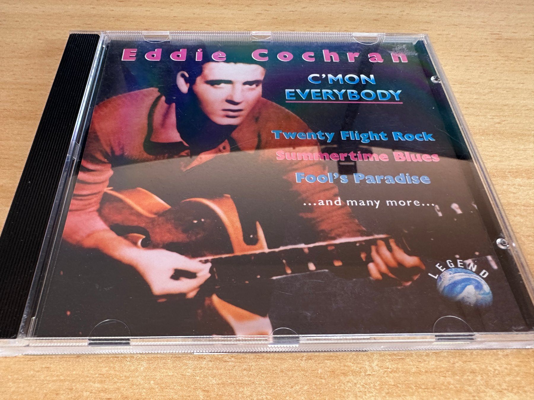 CD: Eddie Cochran – C'mon Everybody – Usato da Rikon im Tösstal venduto da Alpenmutz