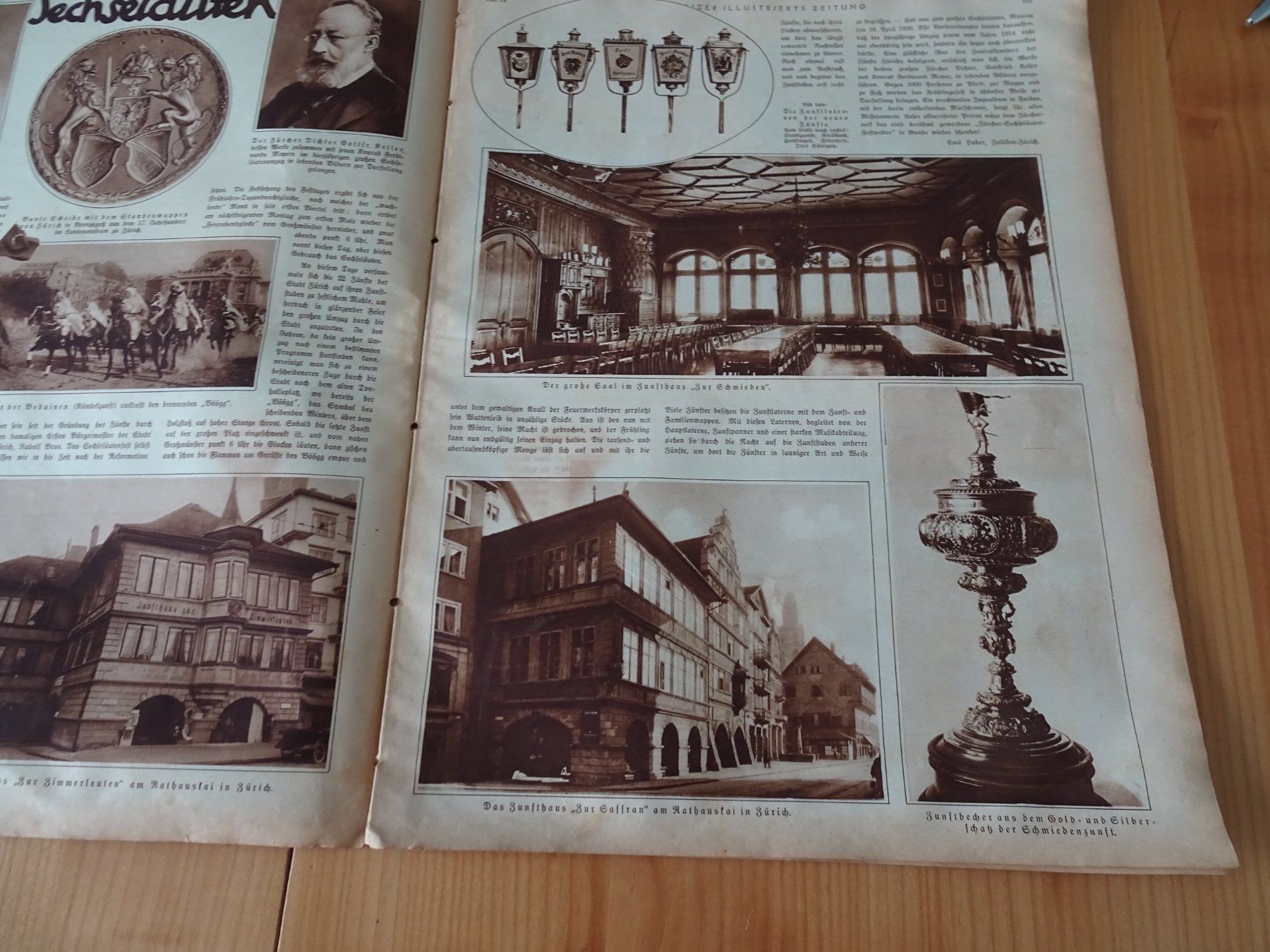Riviste & Magazine: Schweizer Illustrierte Zeitung"  Vom 2.Juli 1925  Über 100Ja – Usato da Zürich venduto da Roulet 3