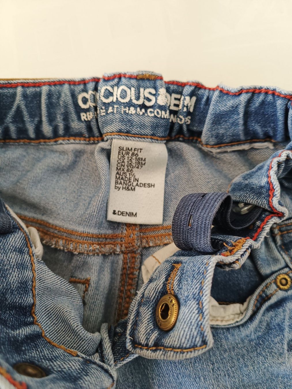 H&M Hosen: H&M Kinder Hose Jeans Gr 86 mit Eulenmotiv – Gebraucht aus Oberhofen Thun'see von cri_6md2 2