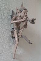 Detailreiche Elfen / Pixie Wandfigur VB!! 