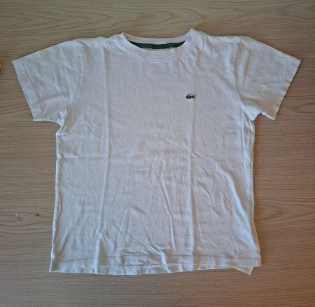 LACOSTE T-Shirt Weiss Grösse 152cm