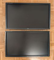 2x iiyama ProLite B2409HDS-B1 24" Full HD + Monitorhalterung