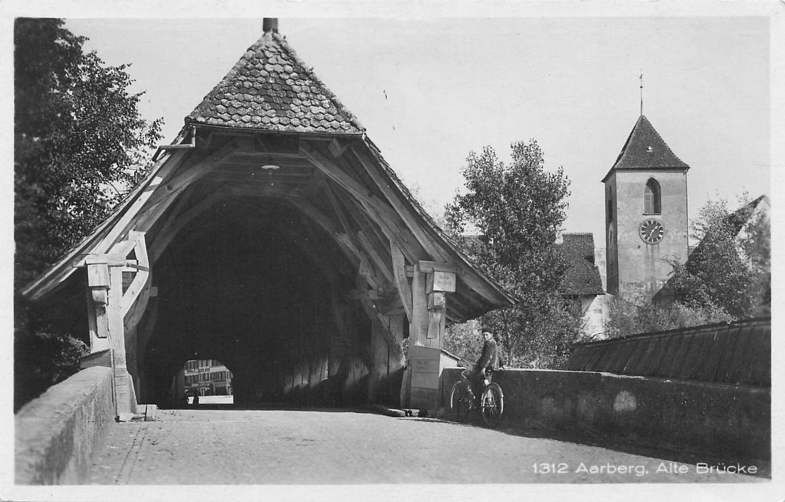 Cartoline postali: Aarberg (BE) Alte Brücke – Usato da Biasca venduto da Blenio71