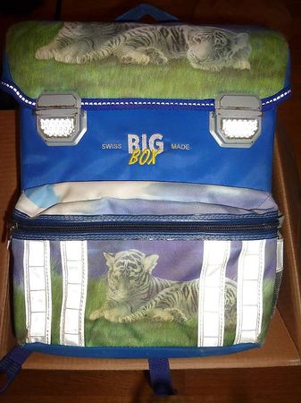 Big Box - Schulthek Schneetiger