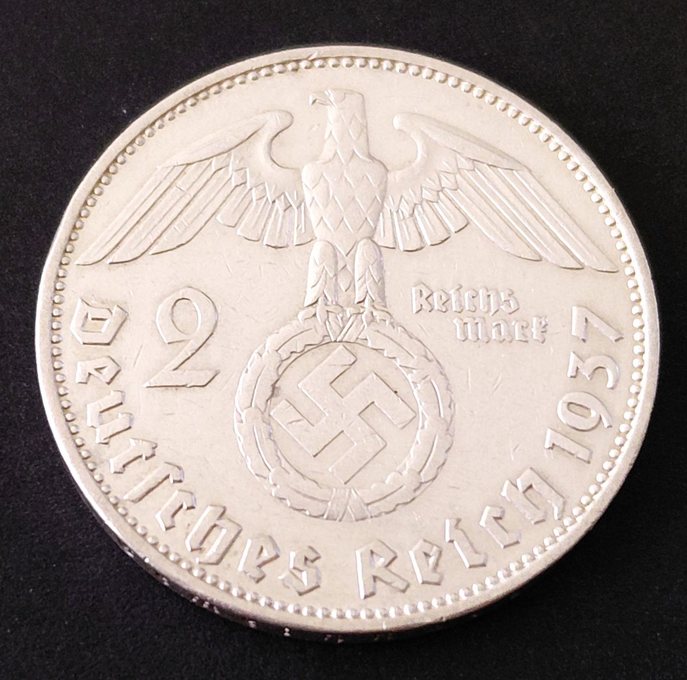 Toutes les monnaies: Deutsches Reich - 2 Reichsmark 1937 A – D'occasion à Ebikon par smartbox