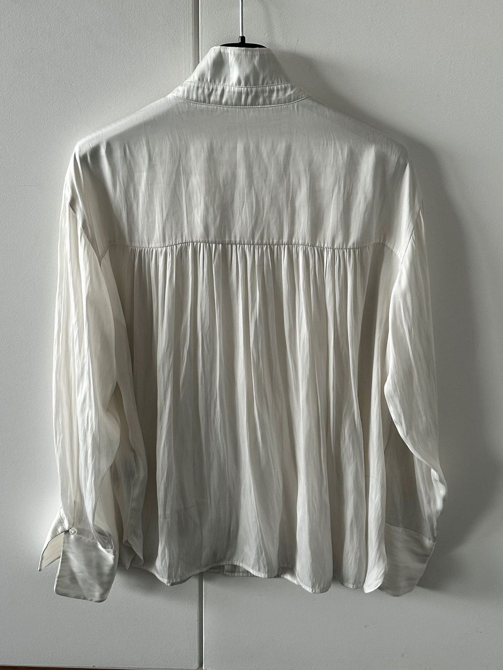 Camicette: Zadig & Voltaire satin white shirt – Usato da Lausanne venduto da kuroneko86 2