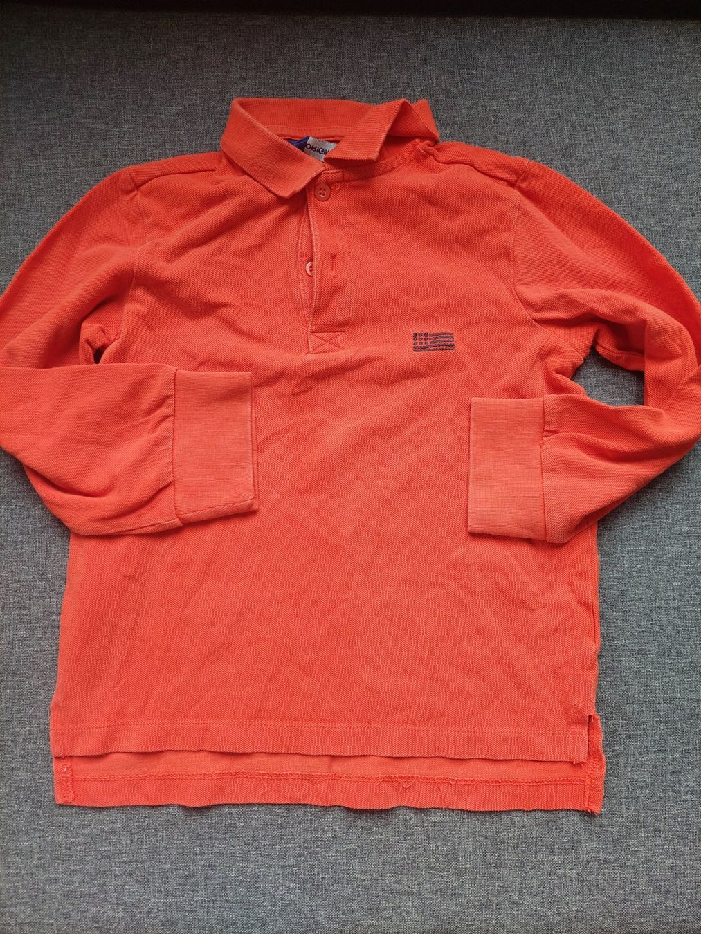 Camicie, T-shirt & Polo: Marines Langes Polohemd rot Grösse 98/104 – Usato da Beckenried venduto da Havacola 2