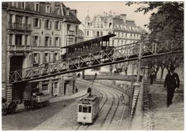 Zürich - Standseilbahn Polytechnikum Repro