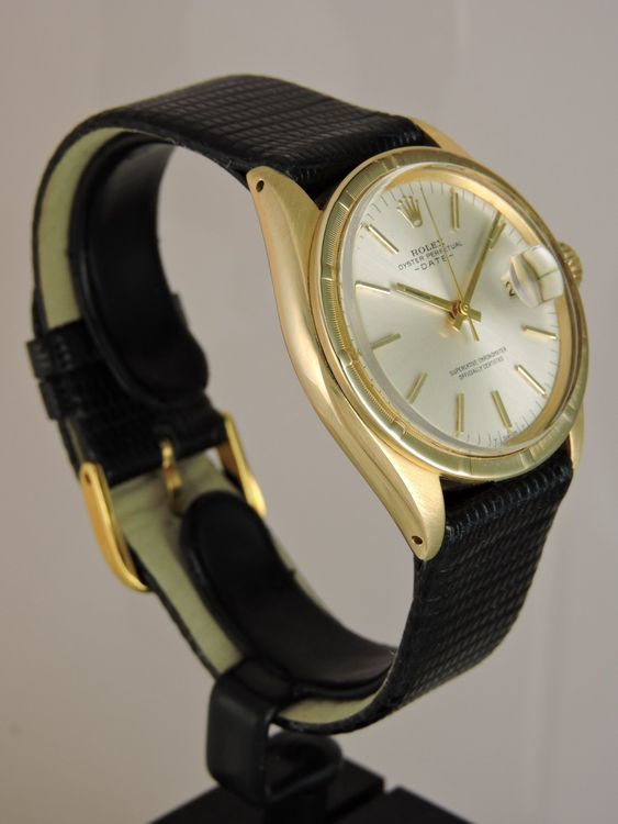 Rolex Orologi: 1967 Rolex Oyster Perpetual Date 18k Yellow Gold - Serviced – Usato da Bern venduto da Vintage-Oyster 2