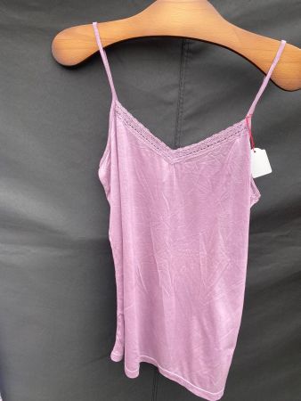 Spitzentop altrosa, Gr. M