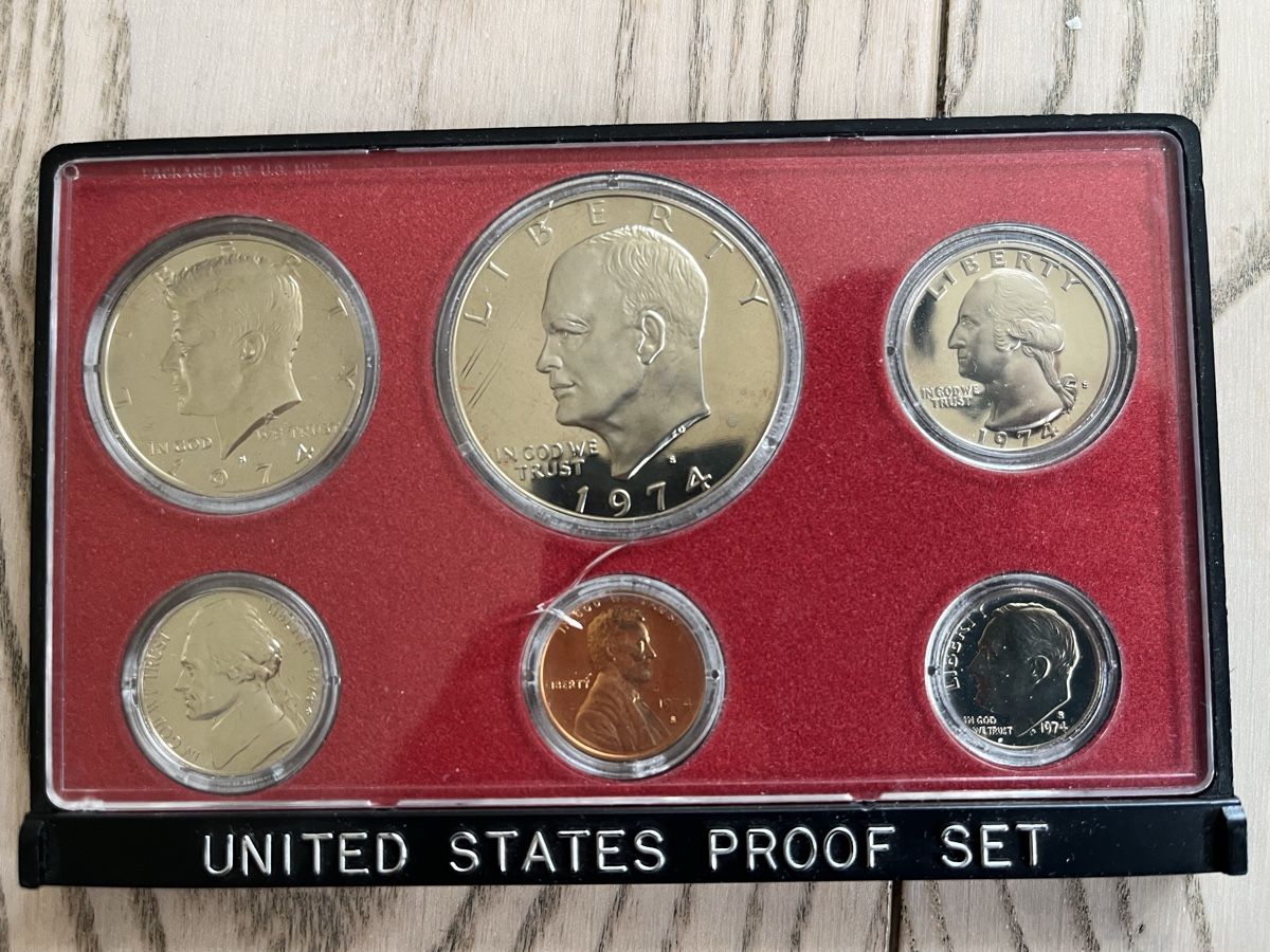 Tutti le monete: Münzsammlung United States Proof Set – Usato da Romanshorn venduto da Apfelschuss