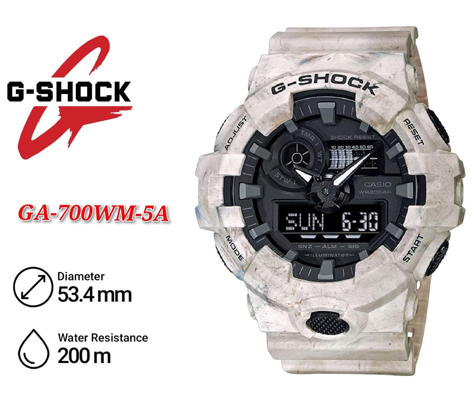 Casio Montres: Casio G-Shock GA-700 – Neuf (Voir description) à Dübendorf par gicu