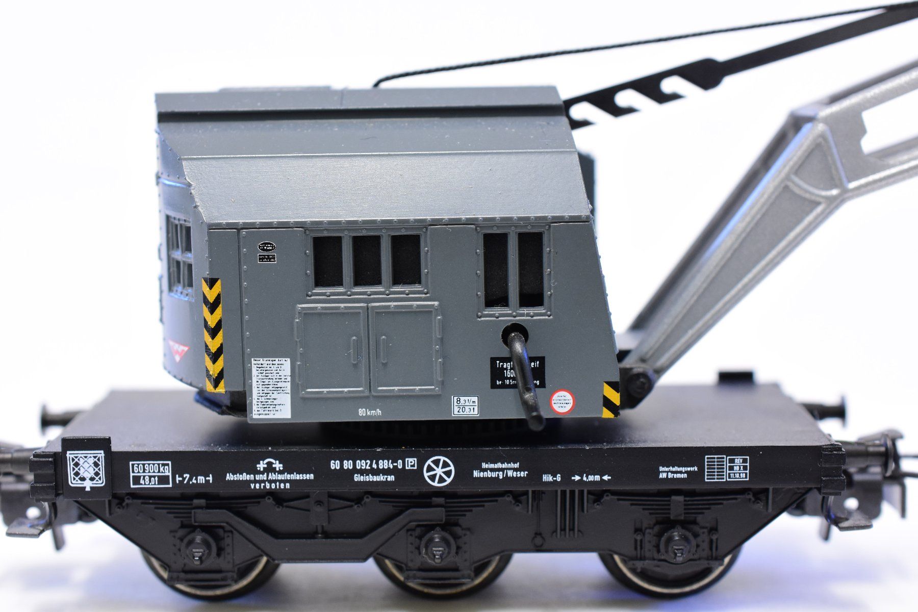 Märklin Modellini di ferrovie: Märklin Kranwagen ohne OVP – Usato da Lohn-Ammannsegg venduto da 1monika 1