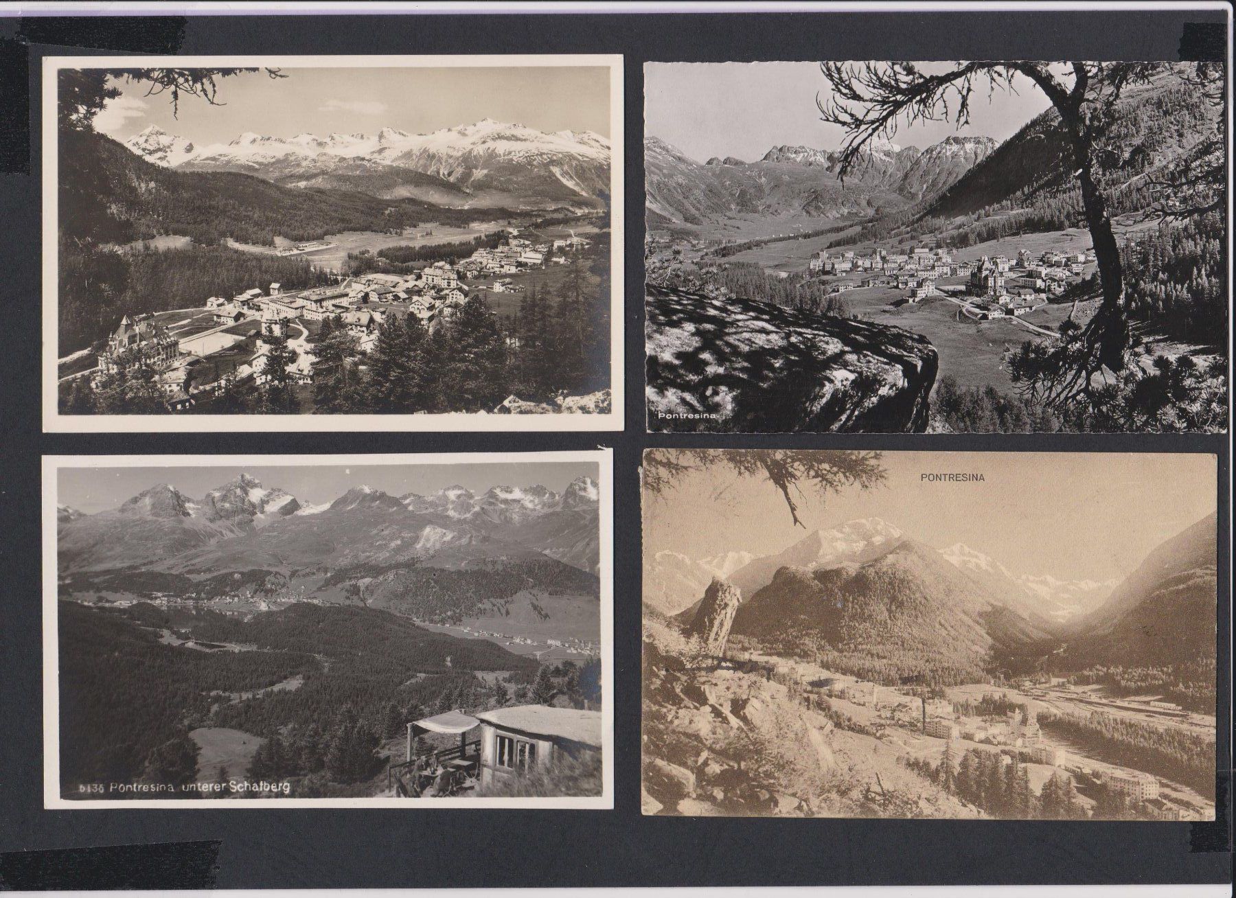 Cartoline postali: Pontresina   :   Sammlung von über 40  alten Ansichtskarten – Usato da Vitznau venduto da Ropaku 3
