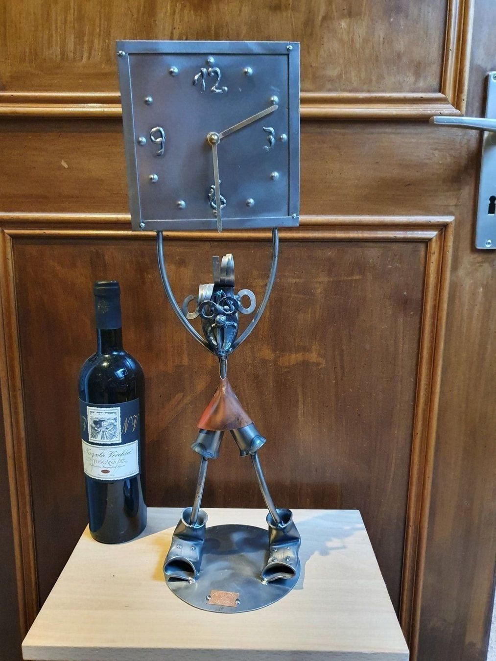 Orologi: Uhr Metallkunst – Usato da Wattwil venduto da Zopf