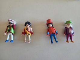 6 Playmobil Figuren Set bunt guter Zustand gebraucht